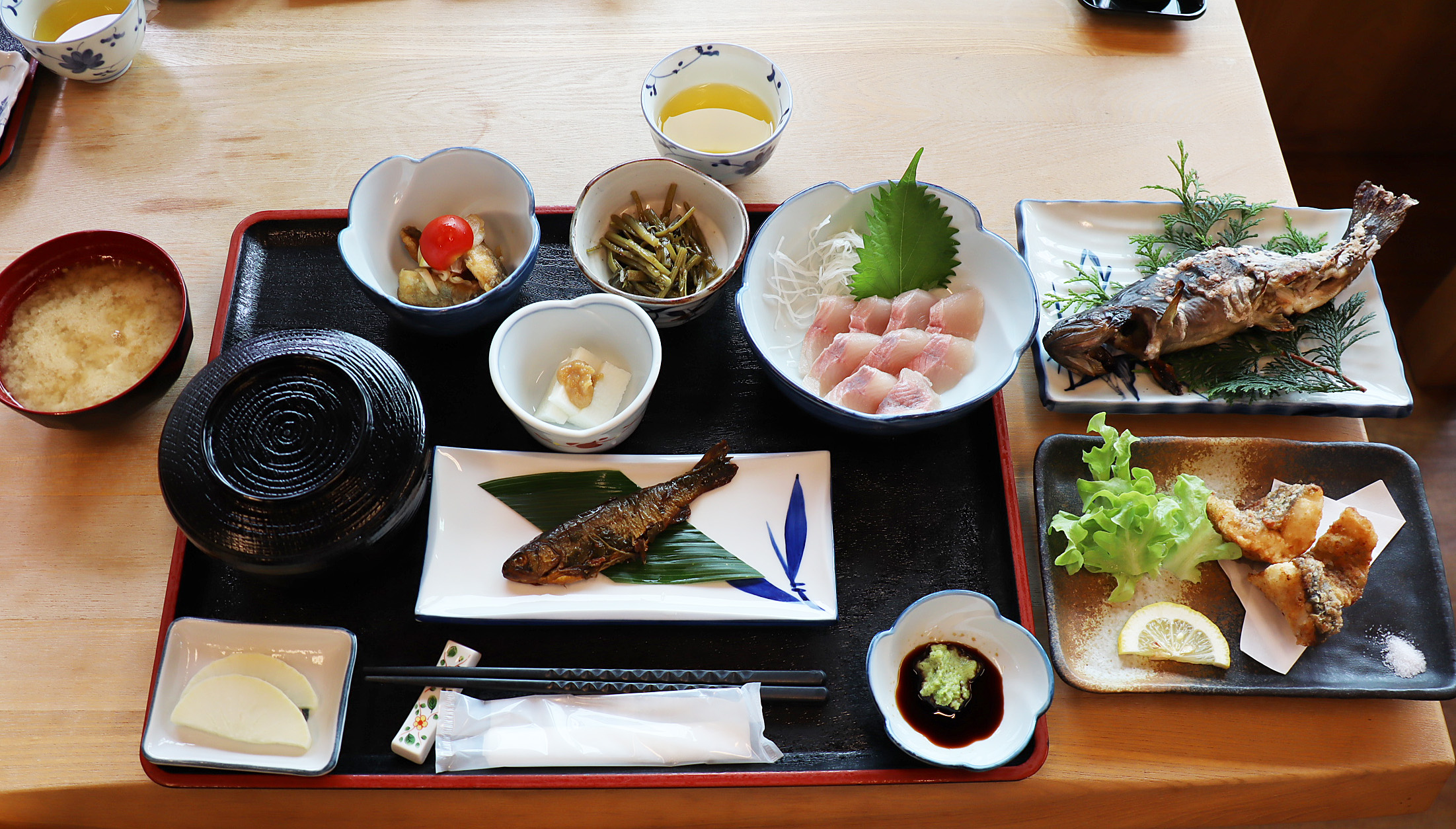 岩魚定食（2,500円）